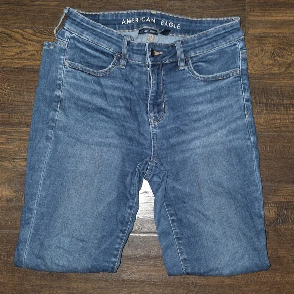 American Eagle High Rise Jegging Size 4 - Picture 7 of 8